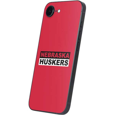 University of Nebraska Red Huskers iPhone 16e Skin